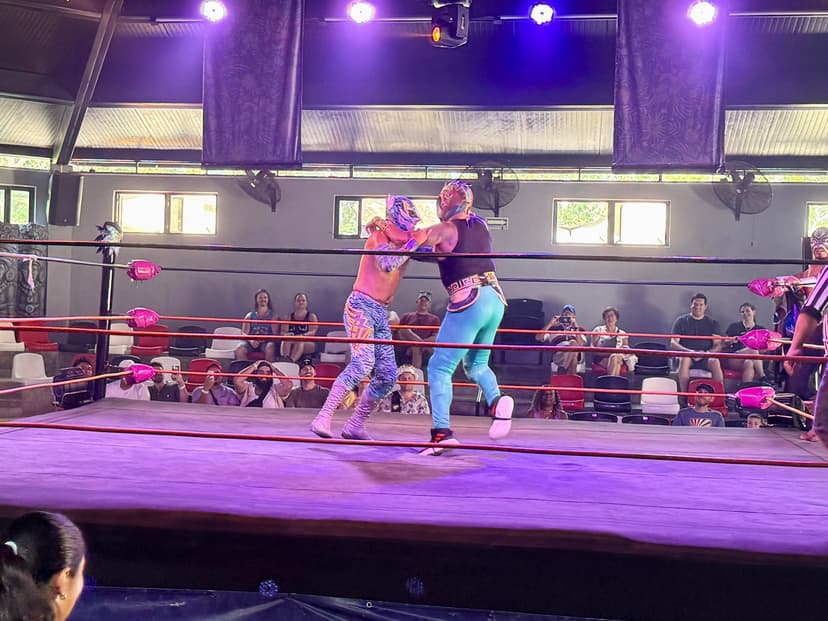 Lucha Libre- Adventures in Cozumel