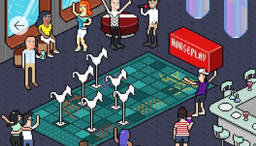 Virgin Voyages'       Horseplay Seahorse Auction &amp; Race