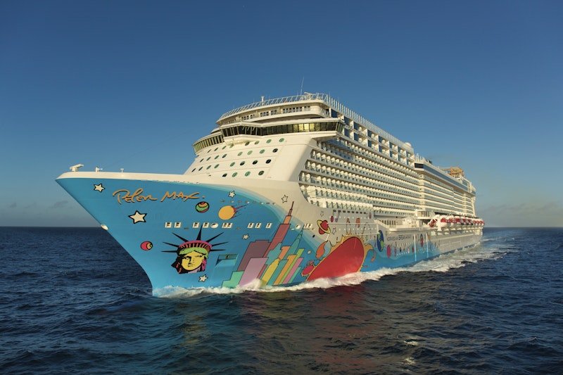 Norwegian Cruise Line's Relax More ship at sea